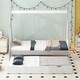 preview thumbnail 3 of 6, Twin Tent Floor Bed with Trundle, Pine Wood, Sturdy Kids' Bed