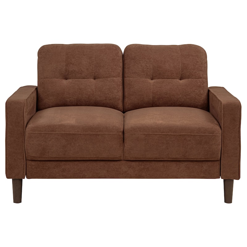 Bowen II Fabric Upholstered Track Arm Loveseat