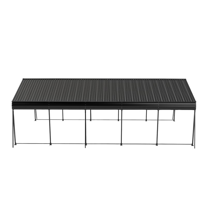 Campcraft 13 x 26.5 ft carport,0.25mm thick,with protective film to prevent scratching,2 pairs of adhesive gloves,3 hooks