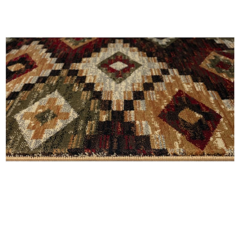 Sunset Valley Woodford Multi Lodge Area Rug