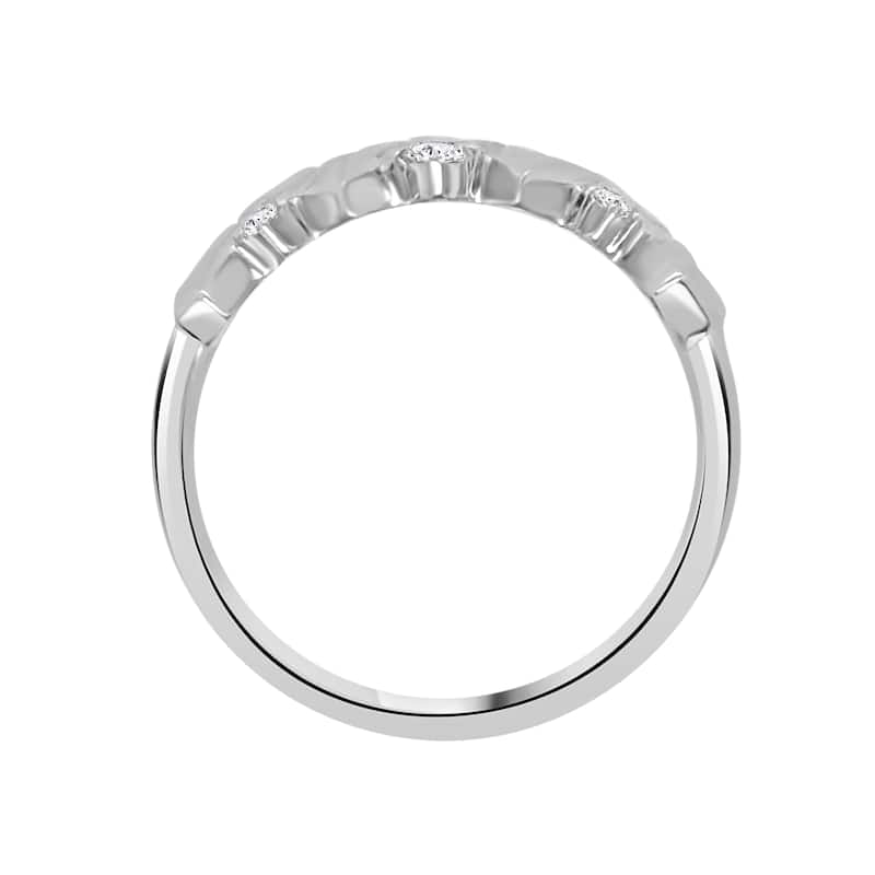 Auriya 14k Gold Lab Grown Round Diamond Braided Band 0.14 ct. tw. (F-G, VS)