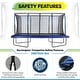 preview thumbnail 4 of 5, Machrus Upper Bounce 8' X 14' Gymnastics Style, Rectangular Trampoline Set with Top-Ring Enclosure System