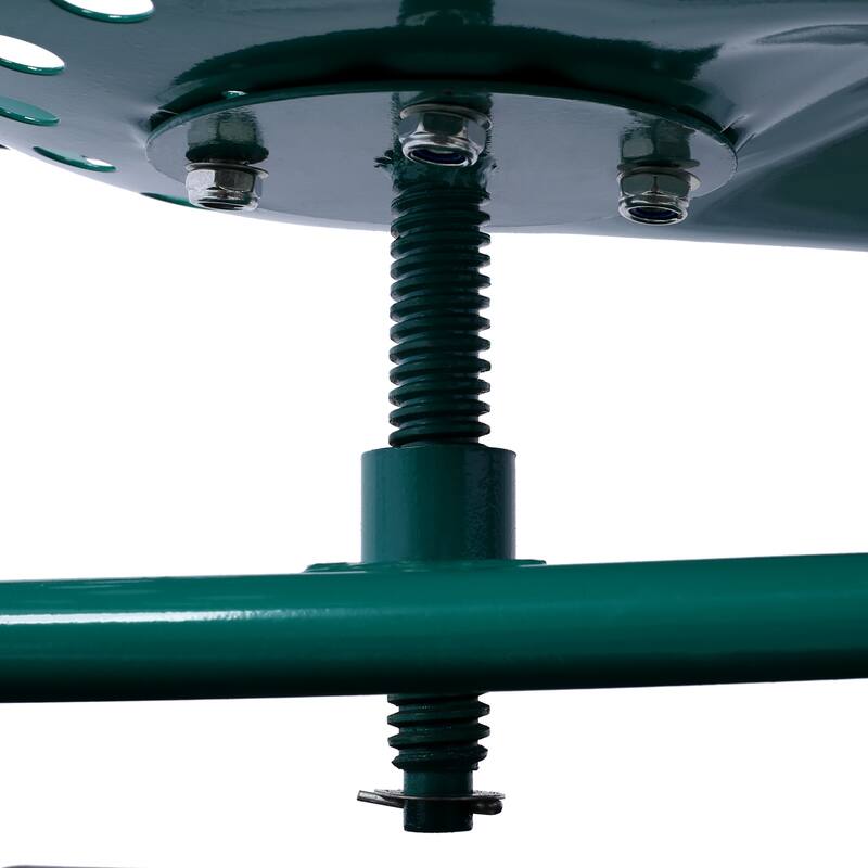 Rolling Garden Scooter Garden Cart Seat with Wheels and Tool Tray, 360 Swivel Seat