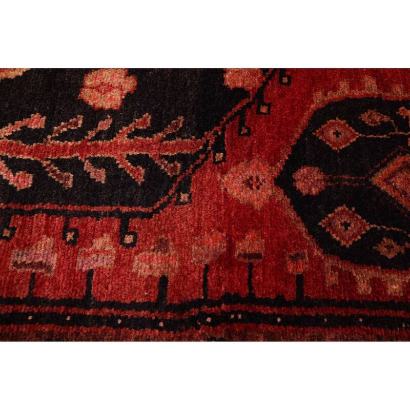 ECARPETGALLERY Hand-knotted Andelz Red Wool Rug - 5'1 x 8'6