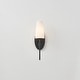 preview thumbnail 14 of 21, KAWOTI 16" 1- Light Wall Sconce with Opal Glass Shade
