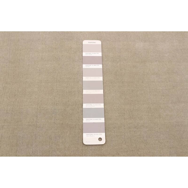 ECARPETGALLERY Hand Loomed Kashkuli Gabbeh Grey Wool Rug - 5'3 x 7'6