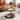 31.5" Round Solid Wood Coffee Table, Industrial 2-Tier Circular Center Table