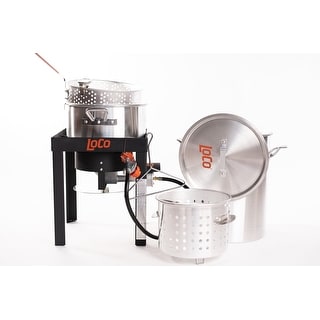 Propane Boiling 30 Quart Propane Boil, Fry & Steam Kit - Bed Bath & Beyond - 36680118