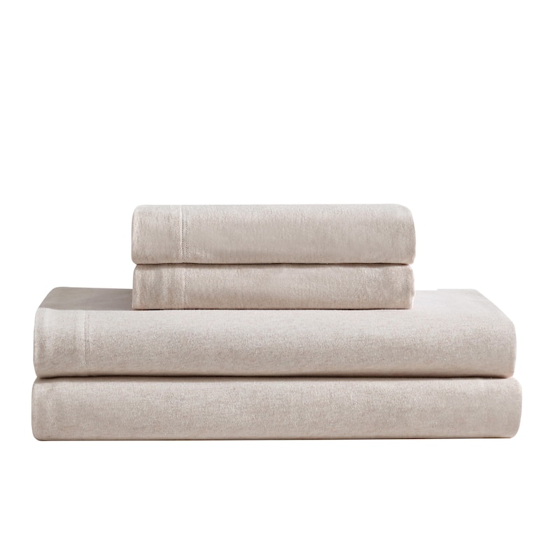 Calvin Klein Modern Cotton Melange Jersey Sheet Set - Twin - Pink