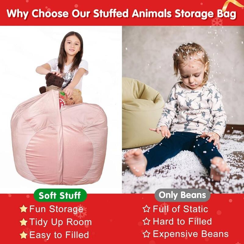 Velvet Bean Bag Chair Cover (No Beans) X-Large