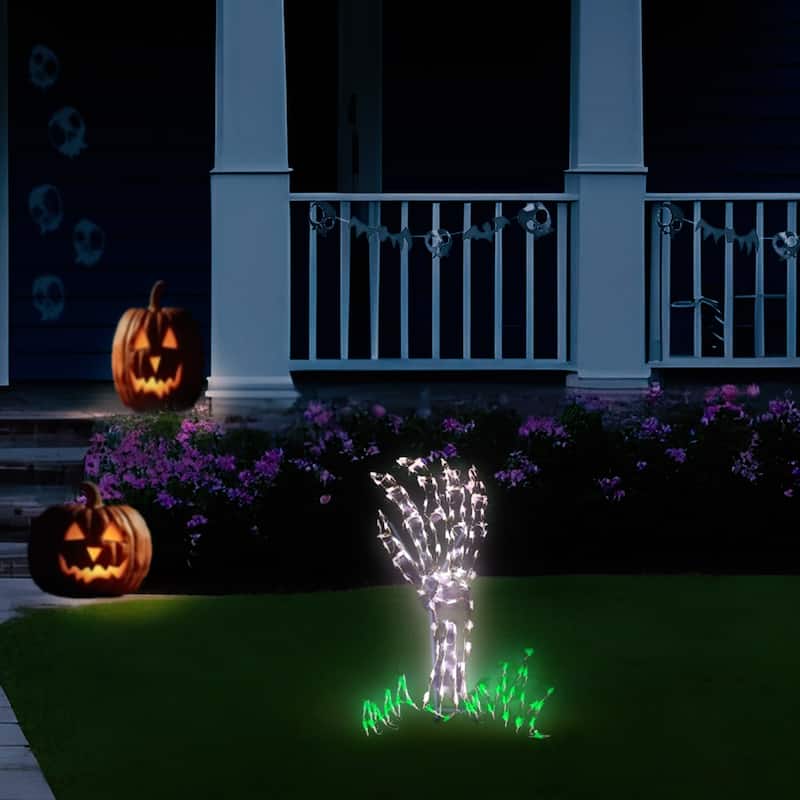 Halloween LED Skeleton Hand 37 inches