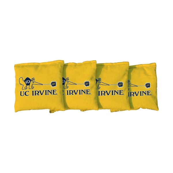 slide 2 of 3, California Irvine Anteaters Yellow Cornhole Bags All-Weather Resin Filled