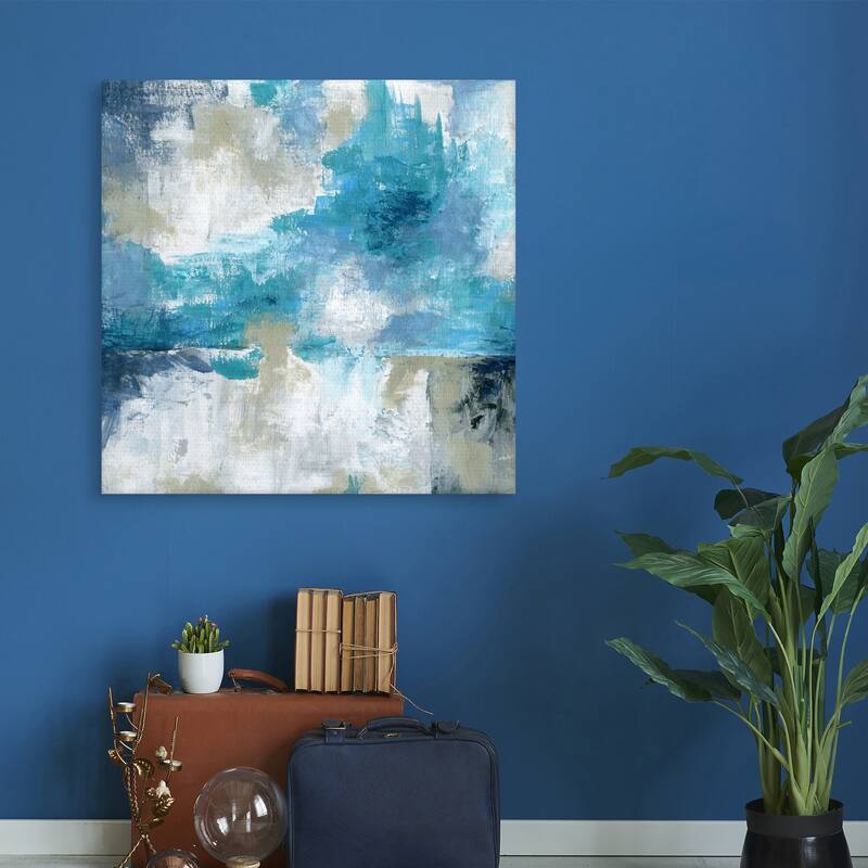 By the Sea by Katrina Craven Canvas Art Print