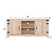 preview thumbnail 47 of 98, Middlebrook Firebranch 58-inch Barn Door TV Stand