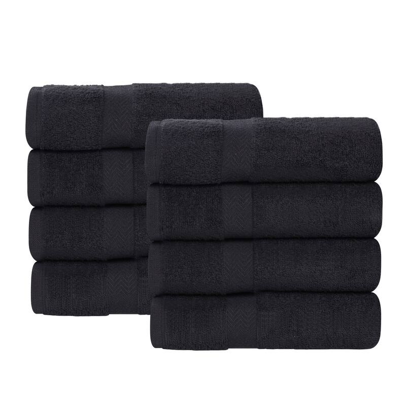 Superior Franklin Cotton Lightweight Hand Towel Set of 8
