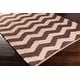 preview thumbnail 18 of 39, Hand-Woven Madeline Natural Jute Chevron Rug - 2' x 3'