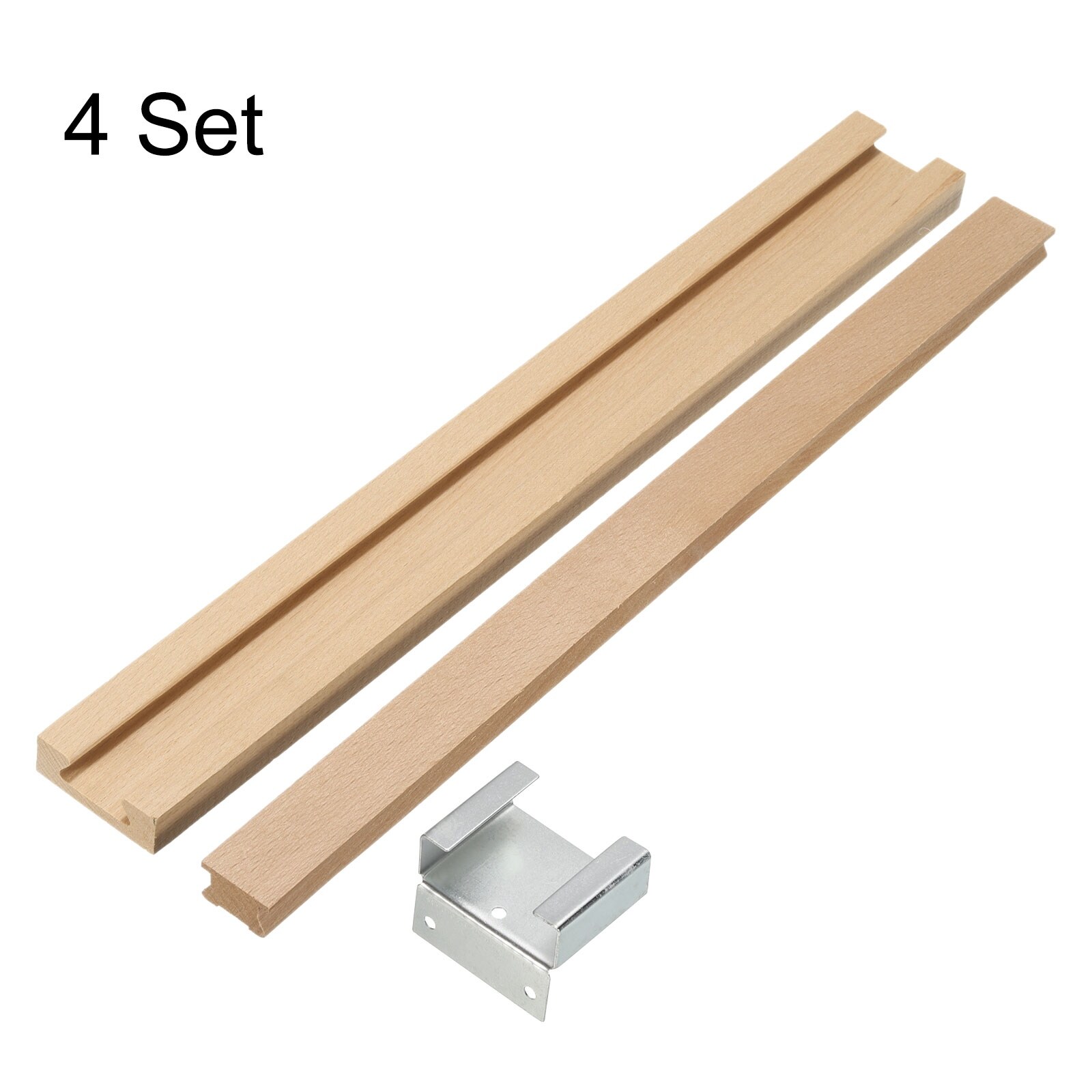 Classic Wooden Drawer Slides with Plastic Center Guide Track - Bed Bath & Beyond
