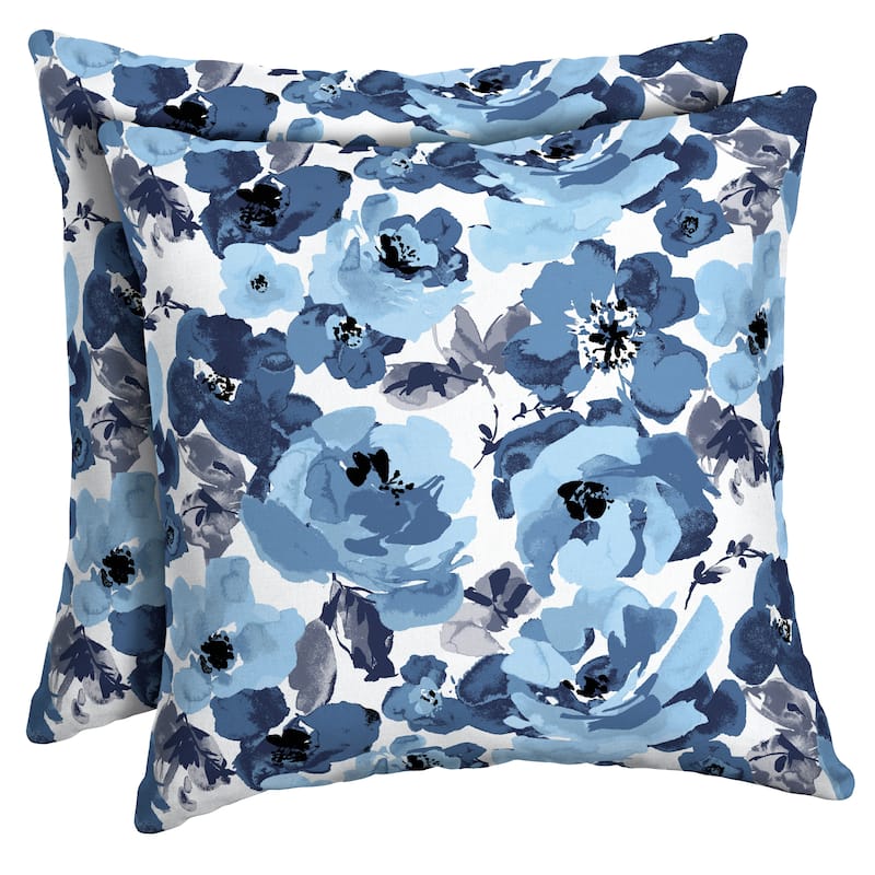 ARDEN 16 x 16 in Outdoor Square Throw Pillow - 2 Count - Garden Delight