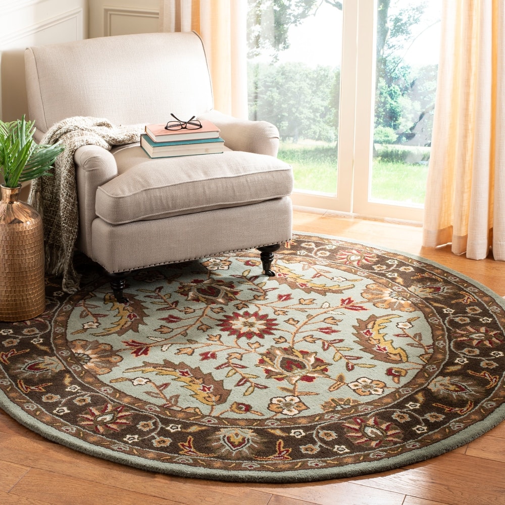 SAFAVIEH Handmade Heritage Owena Traditional Oriental Wool Rug