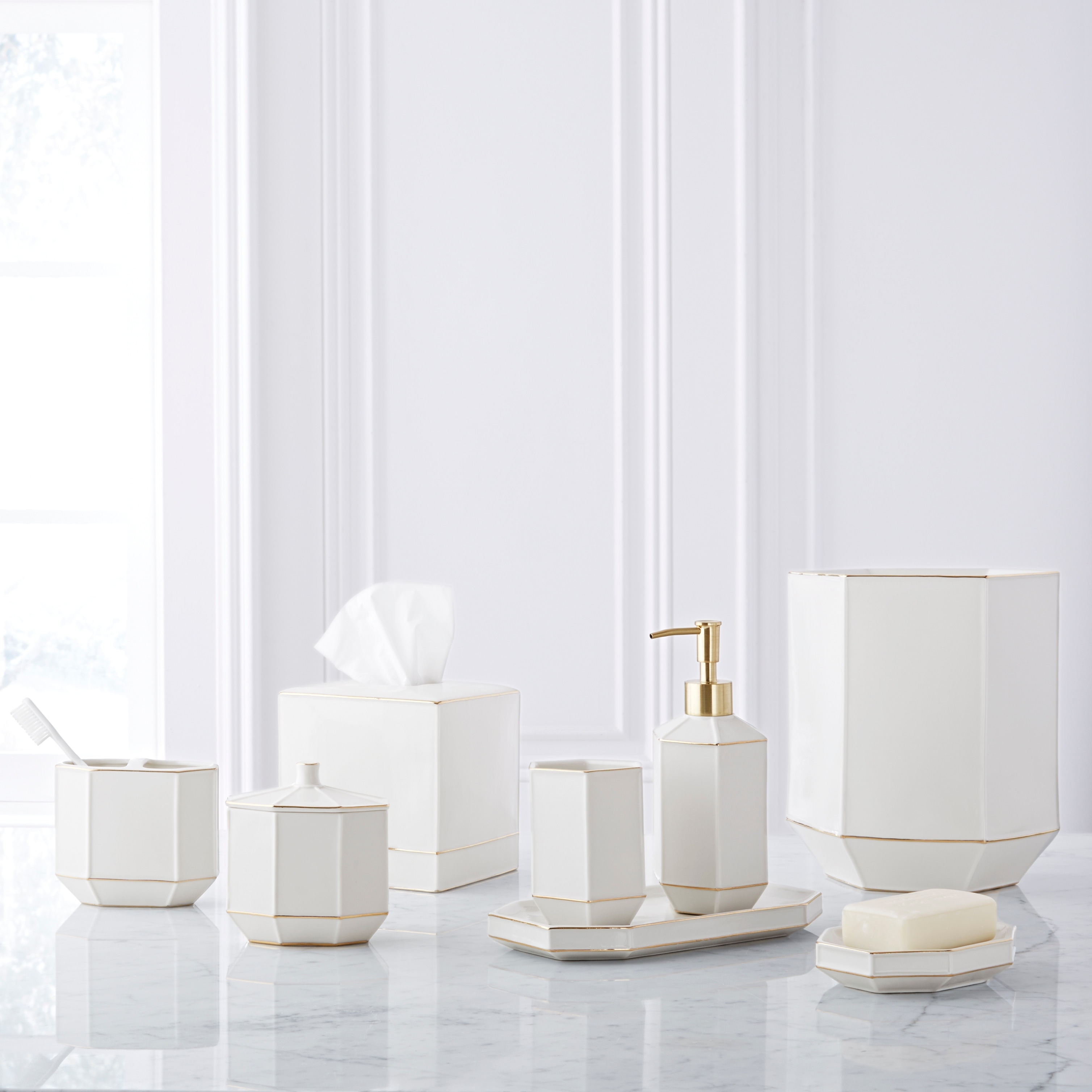 Kassatex St Honore Bath Accessory Collection