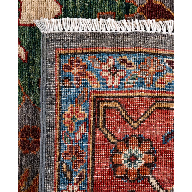 Serapi One-of-a-Kind Hand-Knotted Area Rug - Gray - 9' 3" x 11' 9"