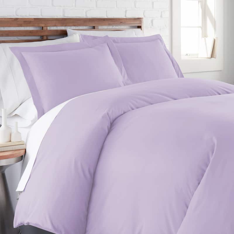 Vilano Comfort Premium Ultra-soft 3-piece Duvet Cover Set - evening haze - 2 Piece - Twin