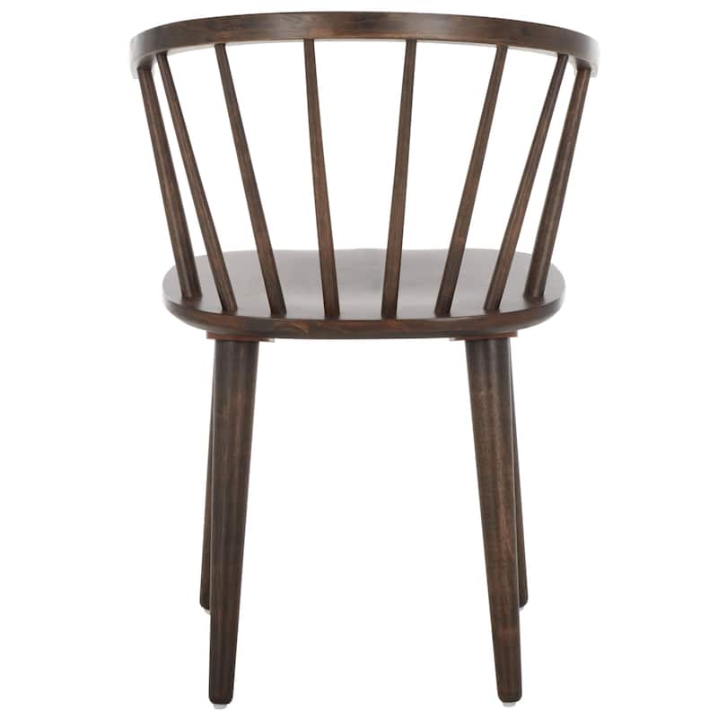 SAFAVIEH Home Blanchard 18-inch Curved Spindle Side Chair [SET of 2] - 21"W x 21"D x 30"H