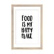 preview thumbnail 11 of 18, iCanvas "Food Is My Happy Place" by Pixy Paper Natural - 24x16x1