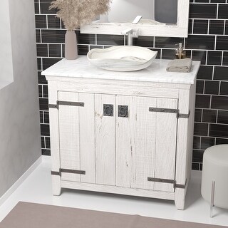 Lido 36" Freestanding Single Bathroom Vanity Set