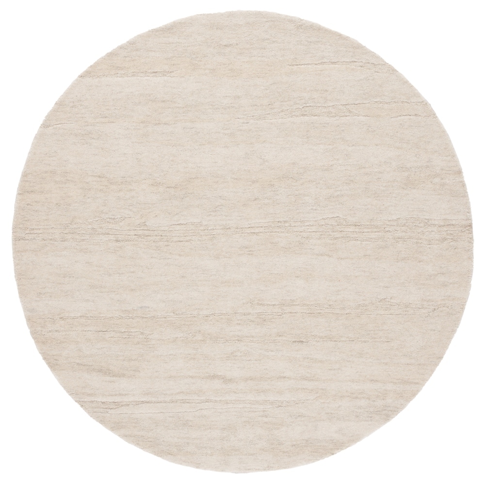 SAFAVIEH Handmade Ebony Barteldina Modern & Contemporary Wool Rug