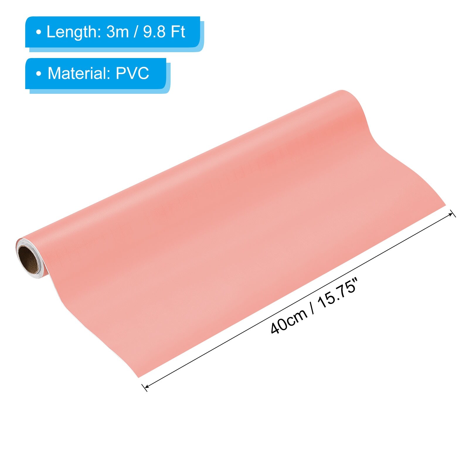 9.8ft Waterproof Marble Pattern Self-Adhesive Contact Paper – Peel And Stick PVC Vinyl Film
