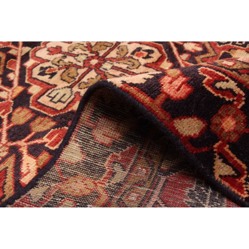 ECARPETGALLERY Hand-knotted Andelz Red Wool Rug - 3'11 x 6'9