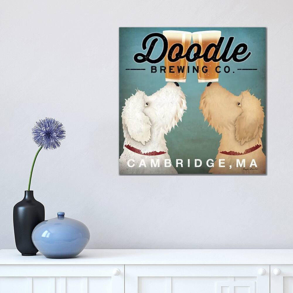 iCanvas "Doodle Brewing Co." by Ryan Fowler Canvas Print