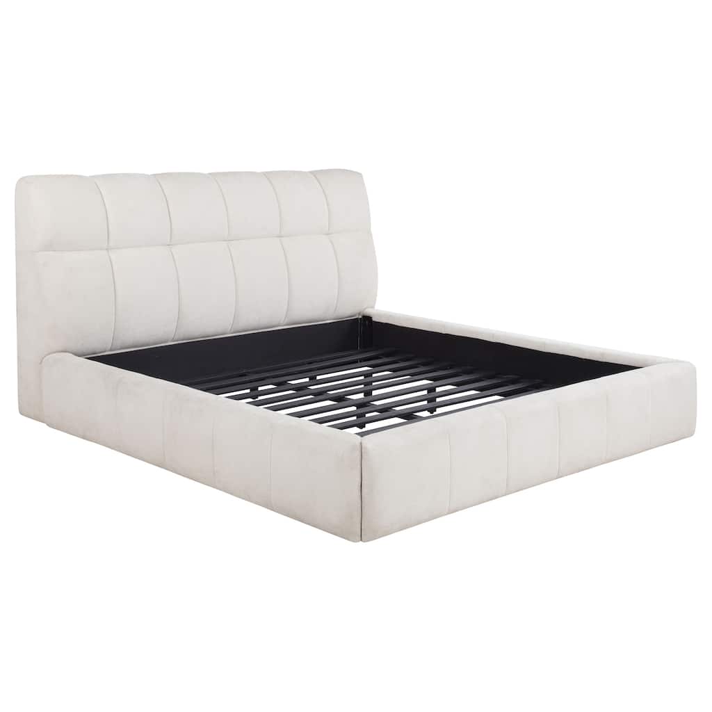 Nollet 48-inch Upholstered Platform Bed