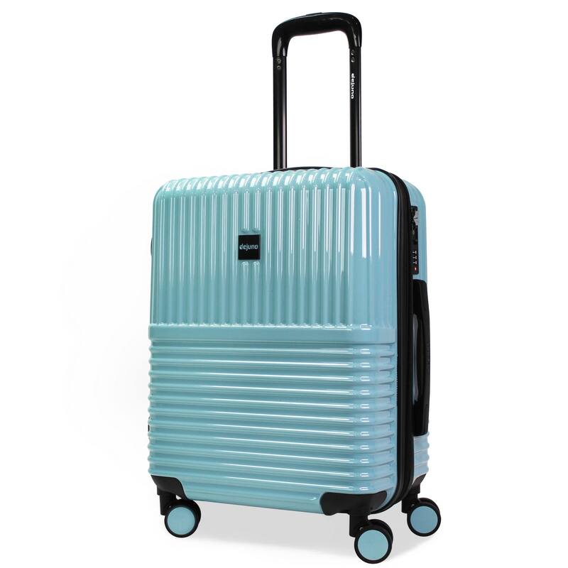 Lightweight Expandable 20-Inch Hardside Spinner Suitcase with TSA Lock - Glacier