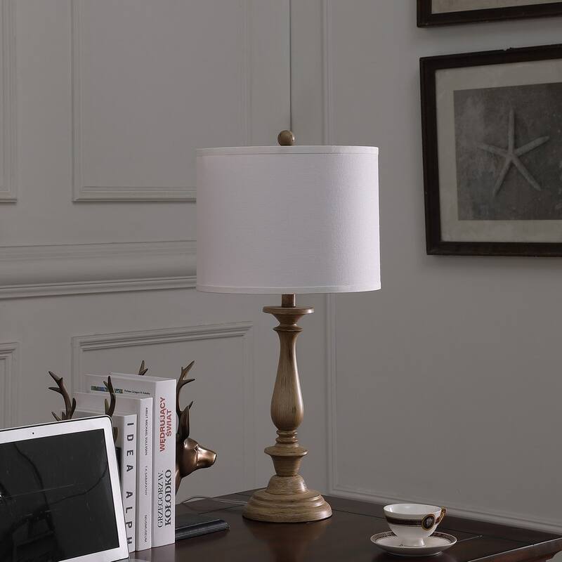 34.25" - 29.25" In Mid-Century Adjustable Tripod Chrome/Silver Metal Table Lamp