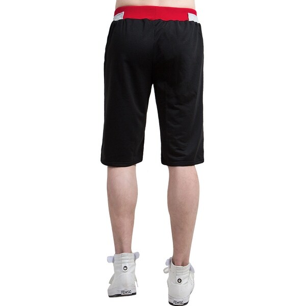 men's shorts elastic waistband drawstring