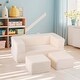 preview thumbnail 2 of 4, Modular Play Couch Kids Play Crawling Floor Sofa for Boys & Girls