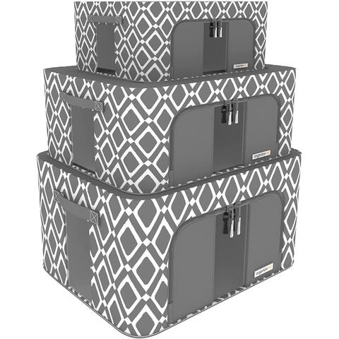 Organizeme 3 Pack Collapsible Pop Up Bin TRY ME SPECIAL PROMO