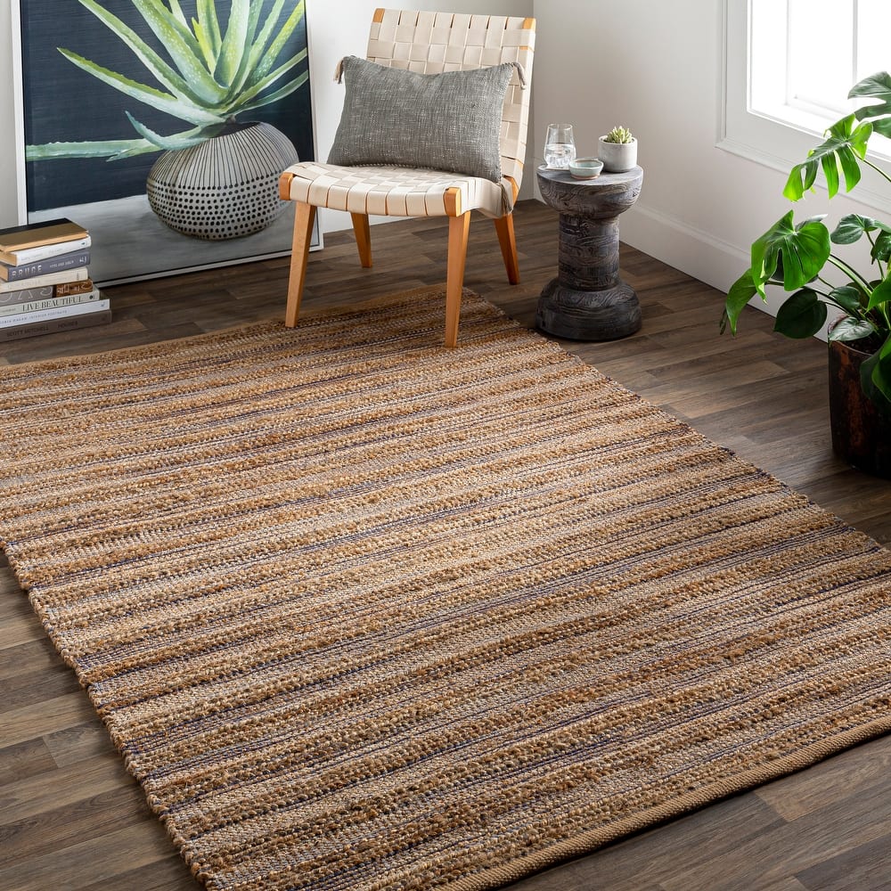 Artistic Weavers Aric Jute Bohemian Striped Area Rug