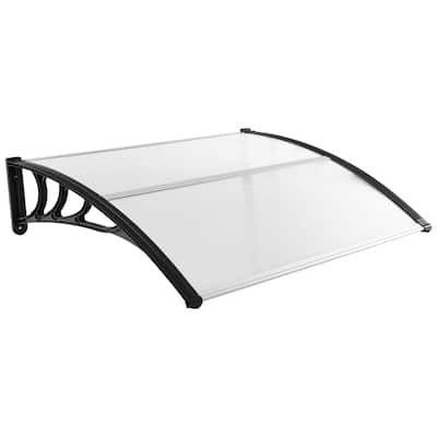 Costway 48" x 40" Window Outdoor Awning Door Canopy Exterior Awning - See Details