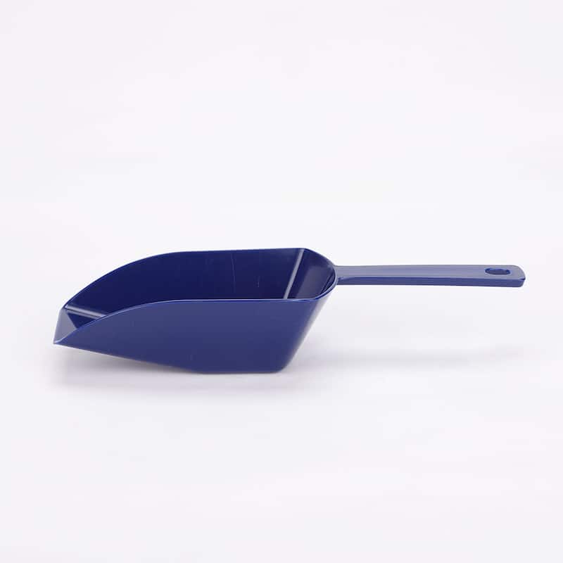 Household Kitchen Plastic Flour Sugar Spice Cereal Rica Ice Shovel Scoop 2pcs - Dark Blue - Dark Blue