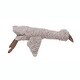 preview thumbnail 1 of 1, Plush Goose - 20.0"L x 8.0"W x 3.0"H White - 20.0"L x 8.0"W x 3.0"H - Polyester