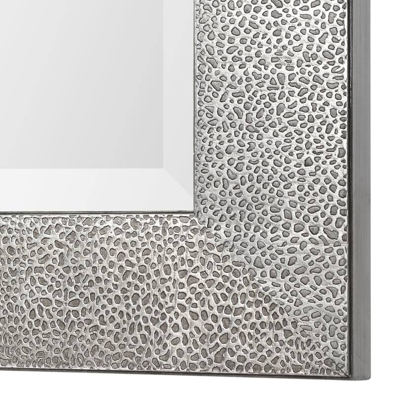 Uttermost Tulare 48" X 24" Contemporary Dual Hang Silver Framed Wall