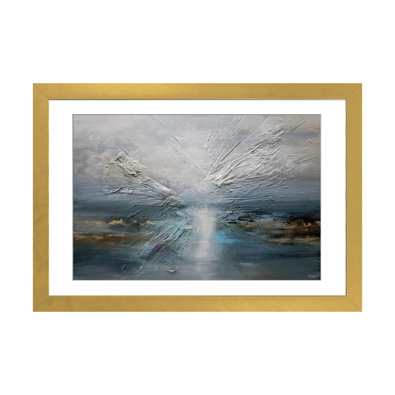 iCanvas "Day I" by Osnat Tzadok - Gold - 16x24x1
