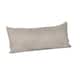 Indoor/Outdoor Sunbrella Pillow - Cast Silver