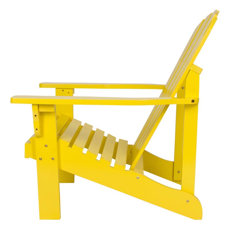 Jaxport Natural Wood Adirondack Chair