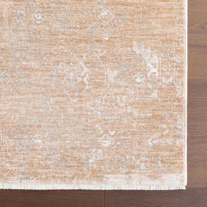 Nuloom Kristin Medallion Fringe Area Rug