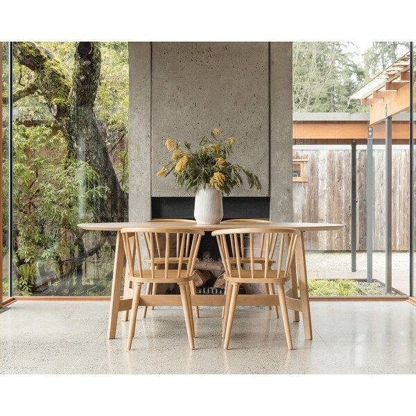 Dining table best sale with soft chairs