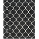 preview thumbnail 76 of 164, SAFAVIEH Hudson Shag Ogee Trellis 2-inch Thick Area Rug 10' x 14' - Dark Grey/Ivory - Rectangle